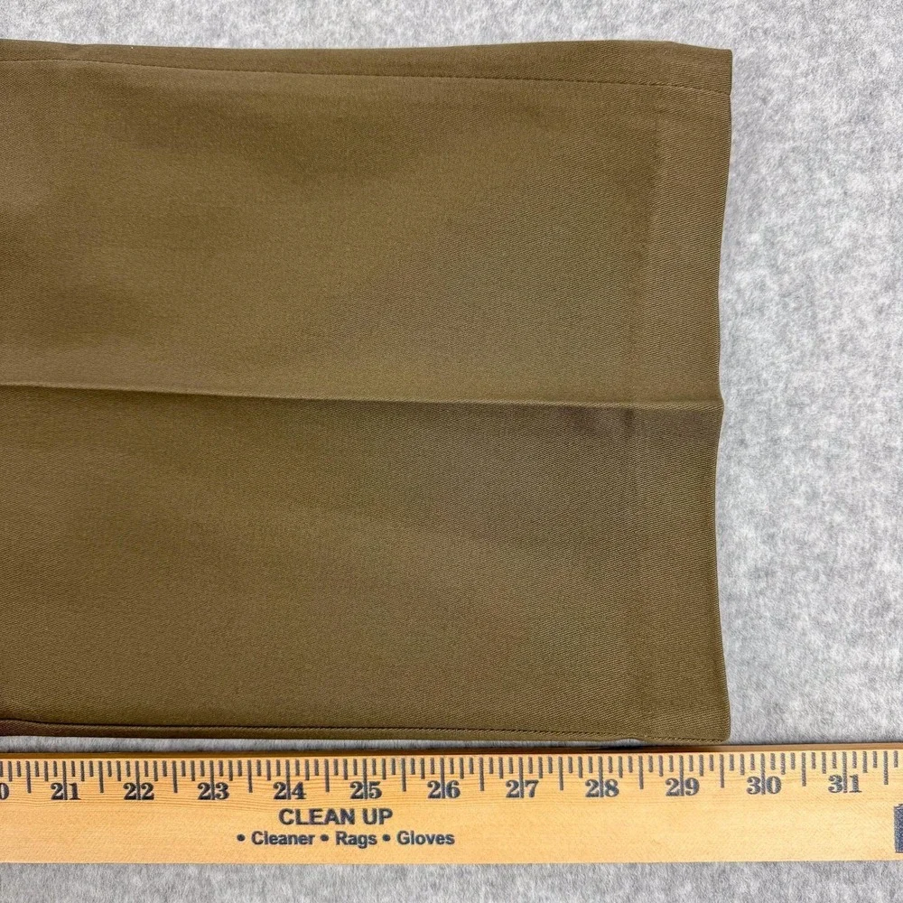 Haggar Pants Mens 44x30 Beige Premium No Iron Khaki Classic Fit Stretch NEW $70